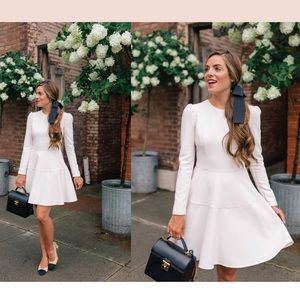 Gal Meets Glam Celeste Dress in Cream, size 6